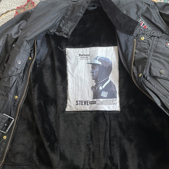 Rare Barbour Steve McQueen Biker.. Size M - Picture 3 of 5